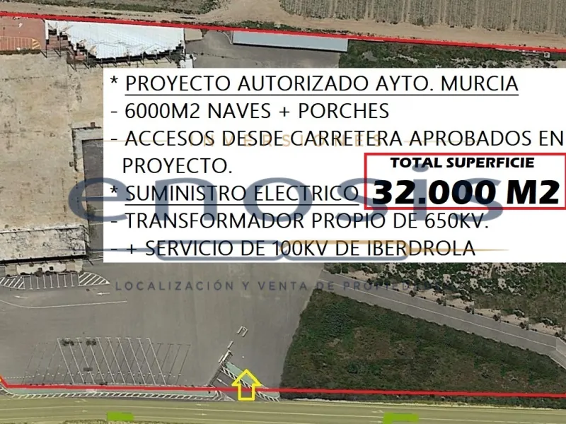Oportunidad única de suelo industrial en Fuente Álamo