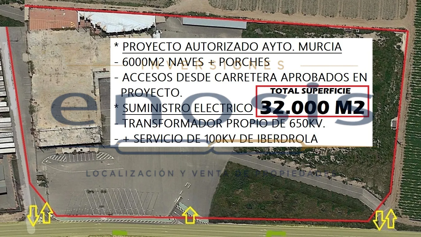 Oportunidad única de suelo industrial en Fuente Álamo