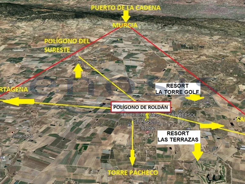 Suelo industrial de 2000m2 en Torre-Pacheco, gran oportunidad